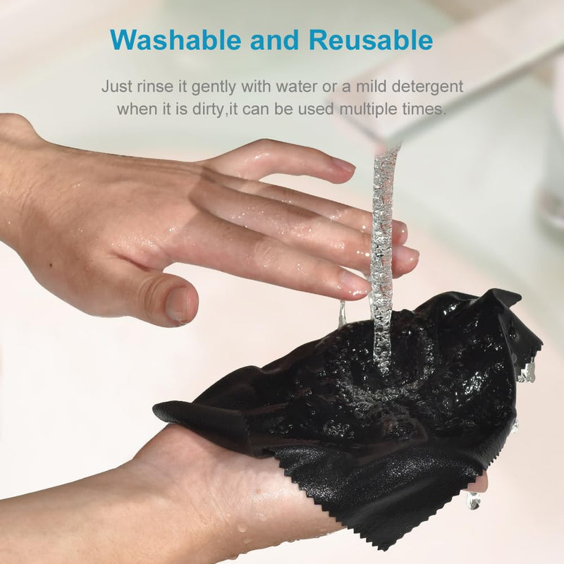 Mcyye 8 PCS Microfiber Cleaning Cloth for Glasses (6"x7"), Premium Eyeglass Cleaning Cloth, Lens Wipes Cloth for Electronics, Glasses, TV Screen, Cell Phone and Laptop, Cleaning the Screens Works Well - BeesActive Australia
