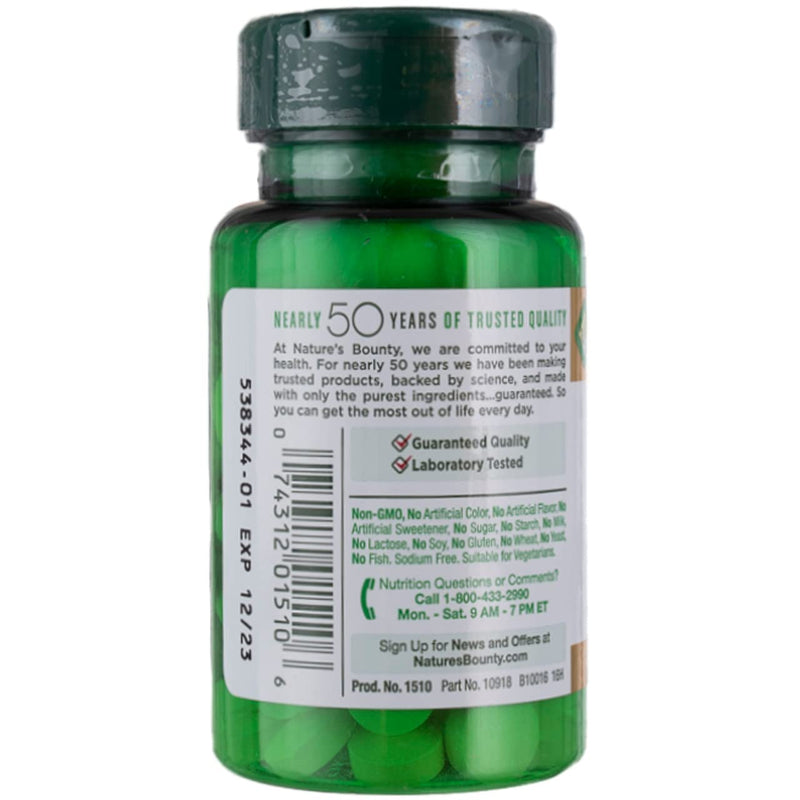 Nature's Bounty Pure Vitamin C 500 mg - 100 Tablets, Pack of 4 100 Count (Pack of 4)