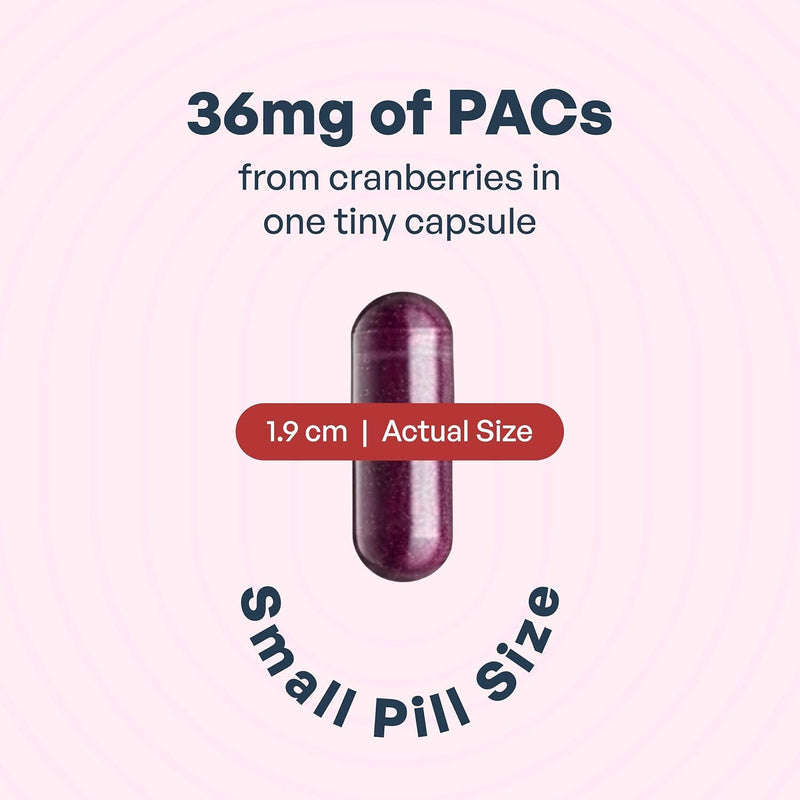 Szio+ Utiva Cranberry PACs – Clinically Studied Ingredients 36mg PACs Extract - UTI Prevention for Women - Urinary Tract Health – Cranberry Supplement Pills for Bladder Health, 30 Vegi Capsules 30 Count (Pack of 1) - BeesActive Australia