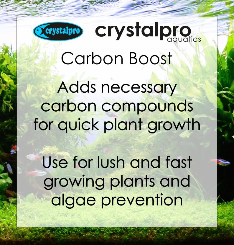 Carbon Boost 4.22 Oz - Very Concentrated Aquarium Plant Growth Accelerator Carbon Source and CO2 Booster - Aquarium Plant Fertilizer - for Lush and Fast Growing Plants - BeesActive Australia