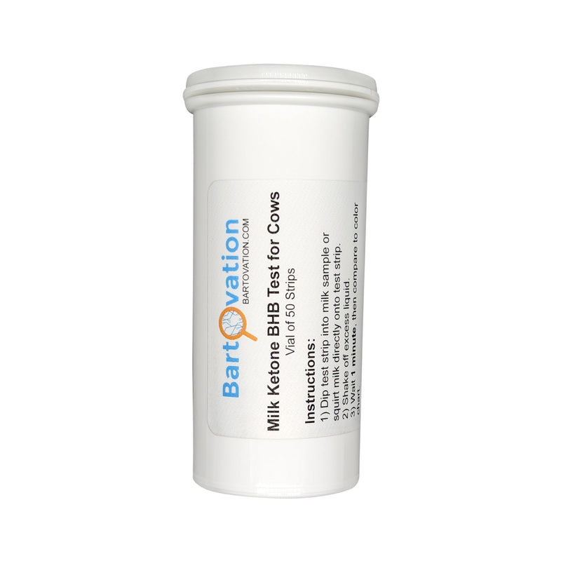 Milk Ketone Test Strips for BHB in Cow Milk [Vial of 50 Strips] - BeesActive Australia