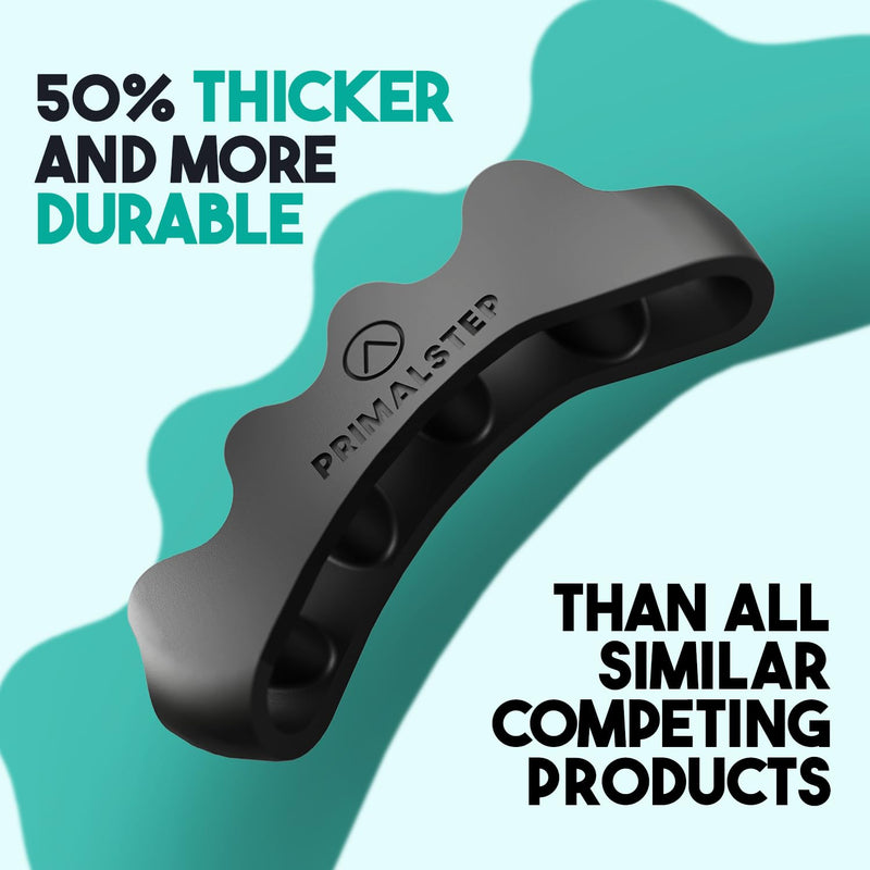 VYCE PrimalStep Toe Separators, Spreaders, Spacers, Straightener to Correct Toes for Men and Women, Bunion Corrector, Plantar Fasciitis and Athletic Mobility, Large (Pack of 2) Large (Pack of 2) - BeesActive Australia