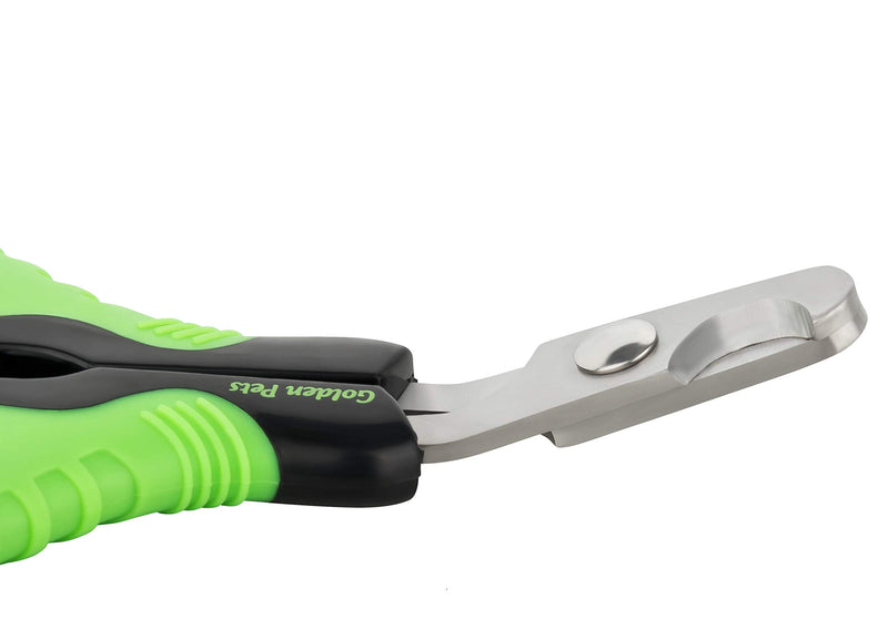 Golden Pets professional claw scissors I Unique 45 degree cutting head I Ideal for small dogs, puppies, cats, rabbits and guinea pigs I + Free e-book care manual - BeesActive Australia