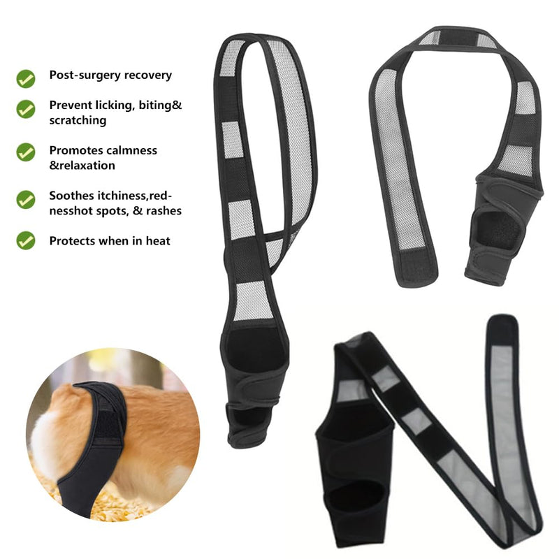 TOEECY Wound protection suits for dogs elbow bandage protector support for cruciate ligament injuries better recovery with dog leg band bandages for front leg hind leg black S - BeesActive Australia