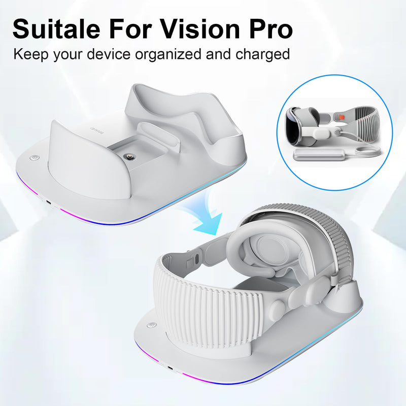 Magnetic Charging for Apple Vision Pro - Charging Dock Designed for Apple Vision Pro – Immersive Experience with Advanced AR Technology - BeesActive Australia