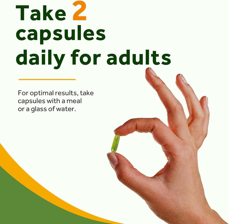 Moringa Capsules |Pure Moringa Powder Capsules-Energy,Skin,Immune & Gut Health Superfood, Rich in Antioxidants, Essential Vitamins & Amino Acids-Gluten Free-60 Count