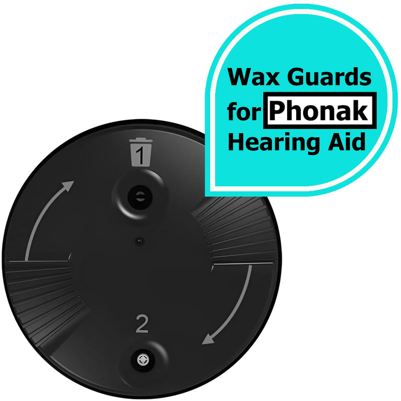 Wax Guards for Phonak Hearing Aid Accessories and Unitron RIC RITE Hearing Aid, Hearing Aid Filters (3 Packs/ 24 Pcs) 3 - BeesActive Australia