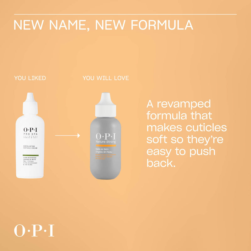 OPI Nature Strong Nails & Skin – Moisturizing Cuticle Care & Removal Treatments | Hydrating for Dry Cuticles, Nails and Skin | Enriched with Smoothing Emollients & Natural Ingredients | Vegan Cuticle Gel - BeesActive Australia
