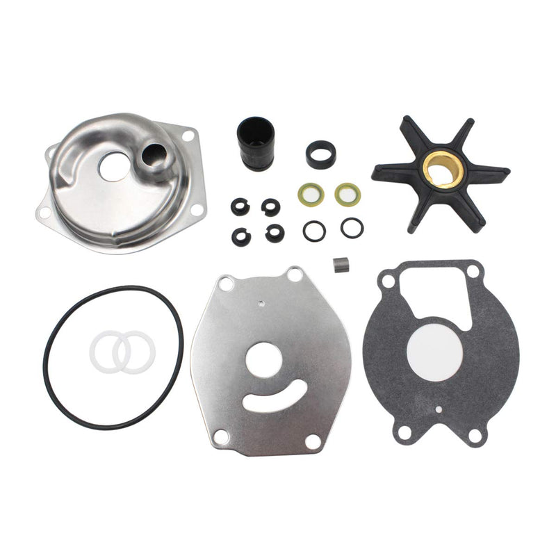 99157T2 Water Pump Repair Kit for Mercury Marine 2 Stroke 15-25 HP 4 Stroke 9.9-15 HP 46-99157T2 9.9, 15, 18, 20, 25 HP