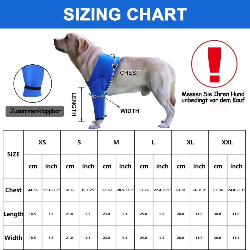 Dog Recovery Suit, Cone Collar Alternative, Abrasion-Resistant Dog Recovery Cover, Pet Wounds Prevent Licking, Bite, Wetness and Infection, Washable and Waterproof (Black, XL) Black - BeesActive Australia