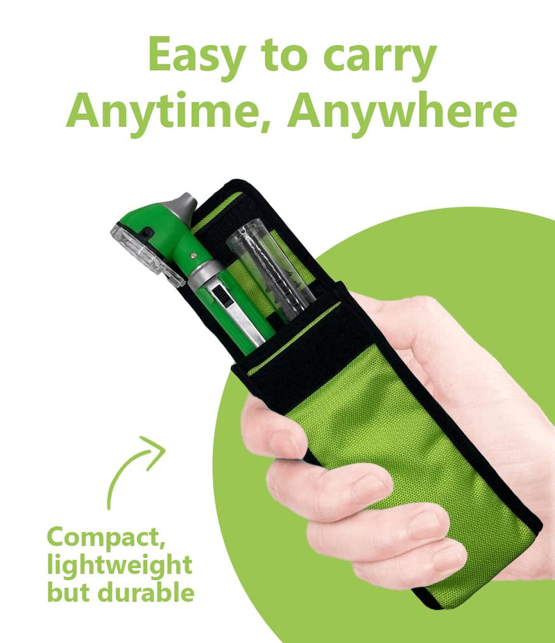 OdontoMed2011 - Mini Otoscope for Educational and Personal Use - Ideal for Medical and Nurse Students, Paramedics, EMT and Personal Use… (Green) Green - BeesActive Australia