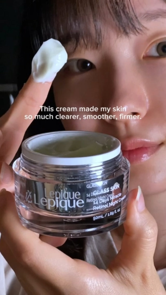 Lepique Retinol Night Cream - No.1 Korean Premium Repair Cream, 1.69 Fl Oz Unscented 1.69 Fl Oz (Pack of 1)
