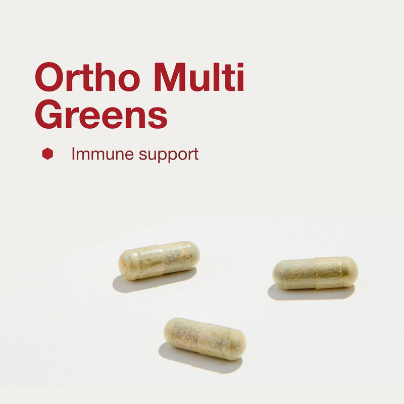 PROTOCOL FOR LIFE BALANCE Ortho Multi Greens, 180 Veg Capsules | Multivitamin with Green Superfoods*, With Vitamins C, B6, B12, Spirulina, Chlorella, and Alfalfa, Iron Free and Non-GMO