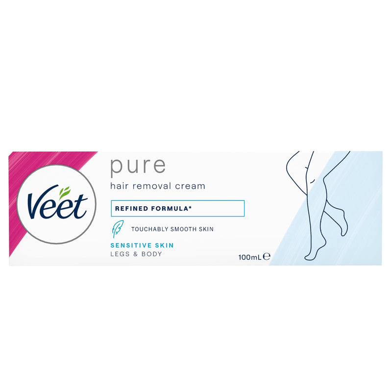Veet Hair Removal Cream Sensitive Skin with Aloe Vera & Vitamin E (100ml)