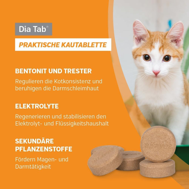 DIA TAB chewable tablets for dogs/cats 6X5.5 g - BeesActive Australia