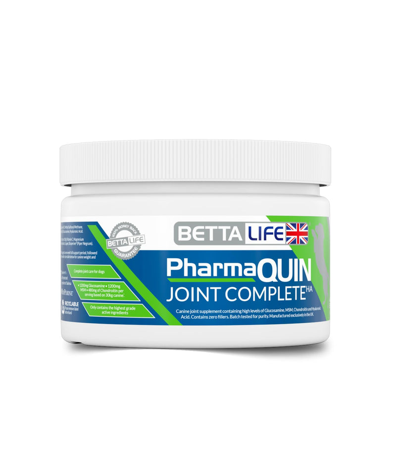 BettaLife PharmaQuin Joint Complete HA Canine 120g