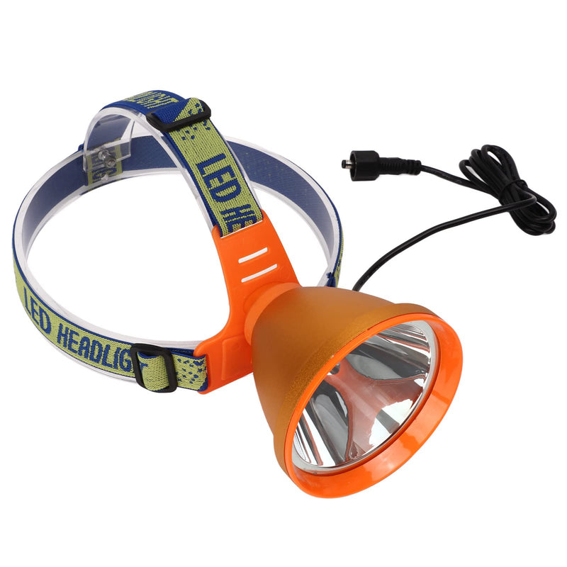 Miner Headlight Super Bright Adjustable Angle LED Headlamp with 6400mAh Lithium Battery US Plug 100V‑240V - BeesActive Australia