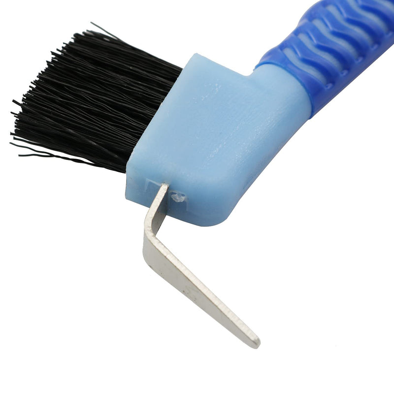 Horse Hoof Pick Brush with Soft Touch Rubber Handle Random Color for Goat, Donkey and Horse - BeesActive Australia