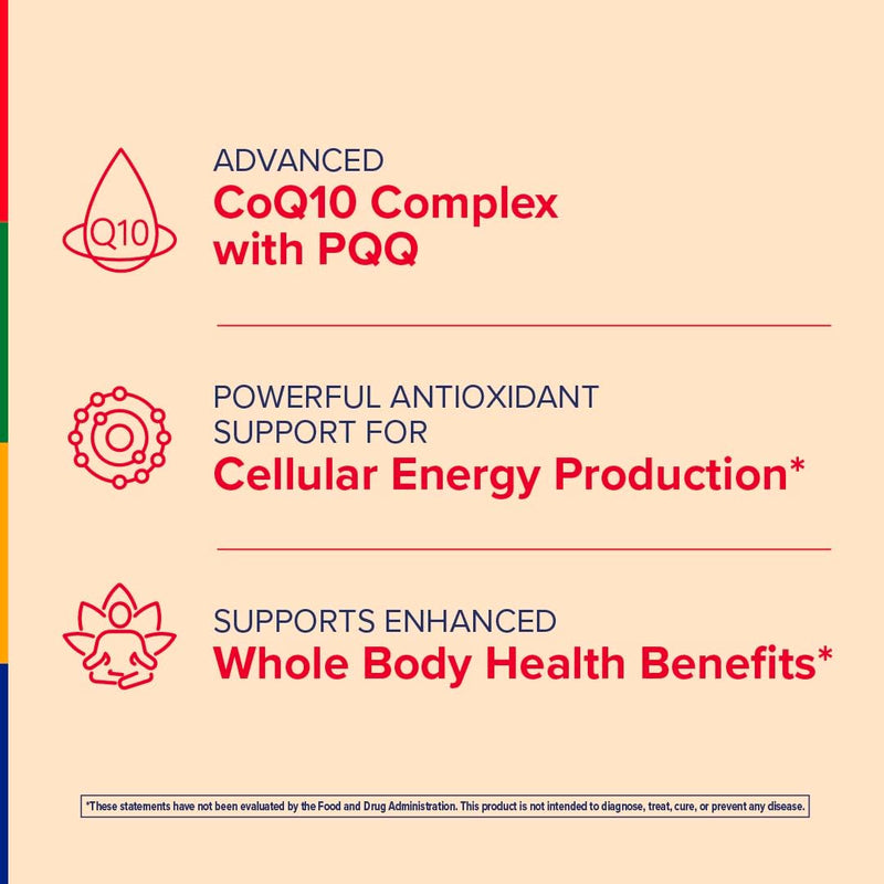 Stop Aging Now - Ultra CoQ10 Complex - 200mg - Antioxidant & Cardiovascular Support - Turmeric Root Extract - 60 Softgels