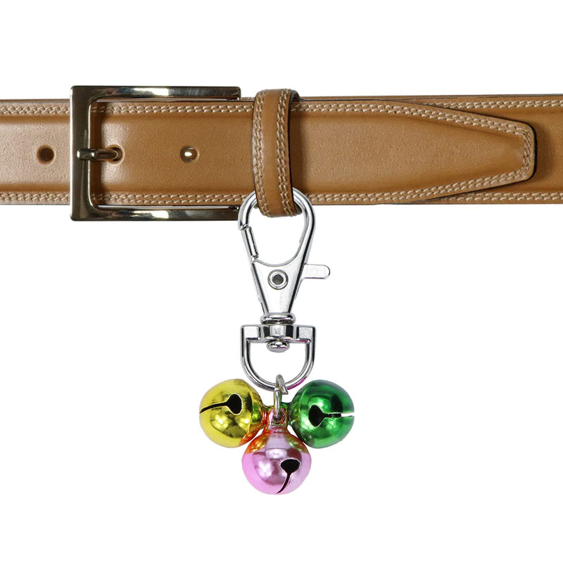 Cat Collar Bells Loud Dog Bell Training Charm Pendants for Pet Puppy Kitty Necklace Collar 5 PCS Colorful - BeesActive Australia