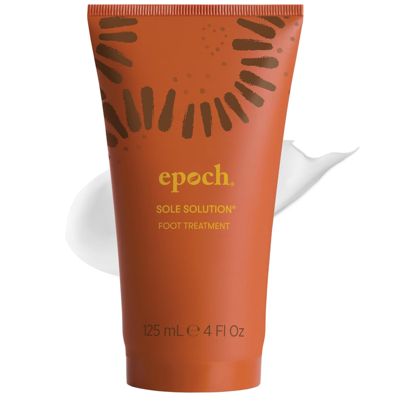 Nu Skin Epoch Sole Solution Foot Treatment | Intensive Moisturizing Cream for Dry Feet, Rough Skin & Heels | Softens Calluses With Natural Papain, Urea, Baobab & Allantoin | 4 oz | 1 Pack 4 Fl Oz (Pack of 1)