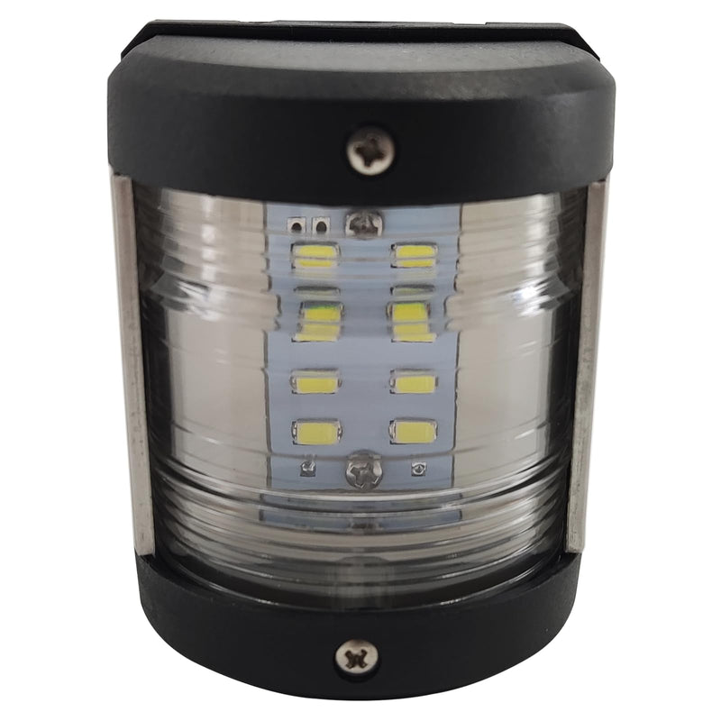 Marine Boat LED Navigation Light Green Starboard,Red Port Side,White Stern 3Pcs Black ABS Waterproof IP66 - BeesActive Australia