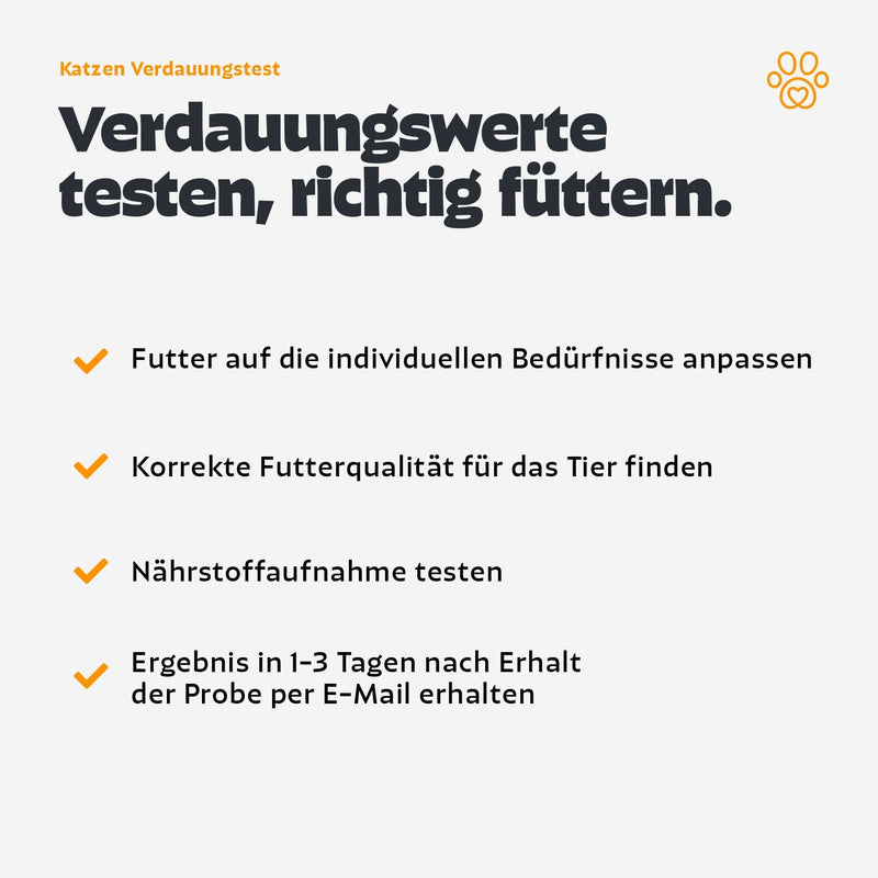 PEZZ Digestion Test for Cats: Checking Digestive Quality and Nutrient Absorption | Individual nutritional needs as a laboratory finding | Free lab shipping - BeesActive Australia