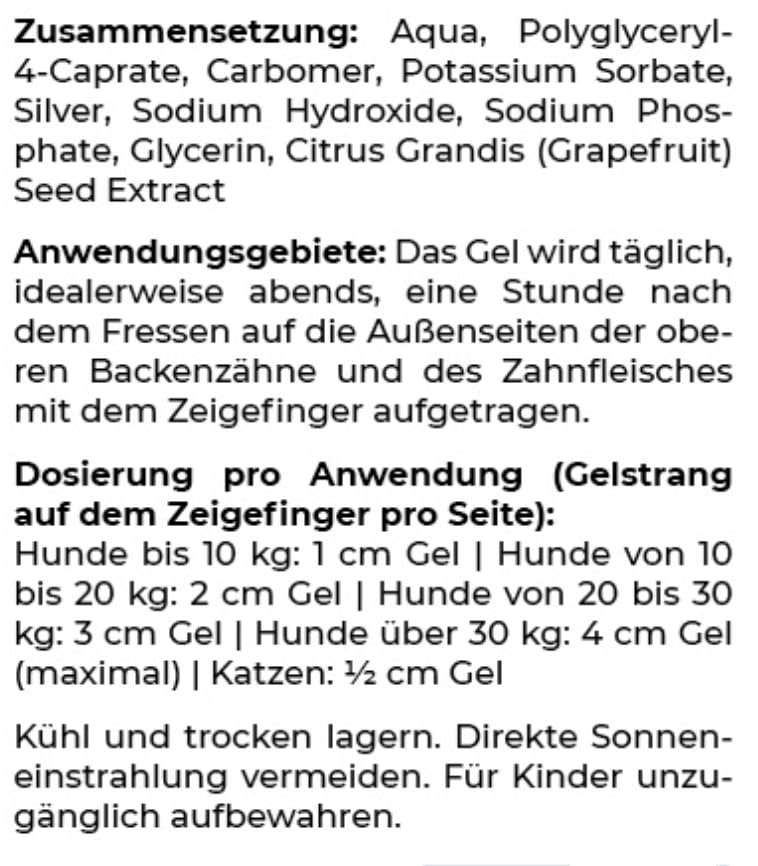 Canina micro silver tooth gel, 50 ml 50 ml (pack of 1) - BeesActive Australia