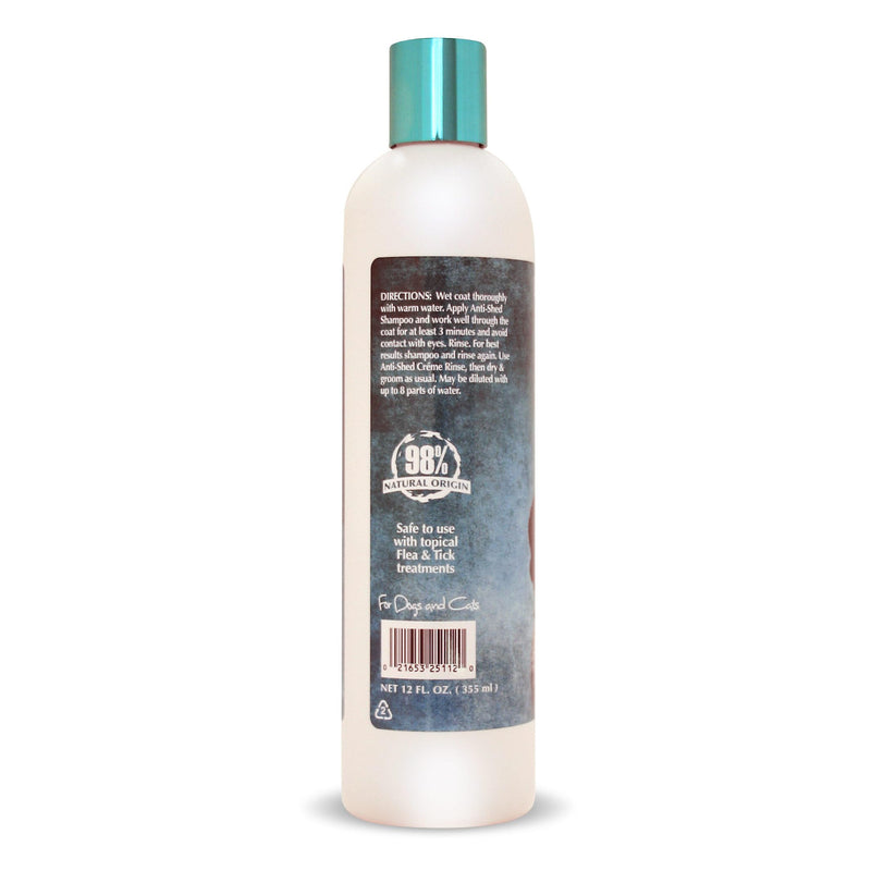Bio-Groom Anti-Shed Deshedding Dog Shampoo - Odor Eliminating, Anti-Shedding, Dog Bathing Supplies, Puppy Wash, Cat & Dog Grooming Supplies, Cruelty-Free, Made in USA, Dog Products - 12 fl oz 1-Pack - PawsPlanet Australia