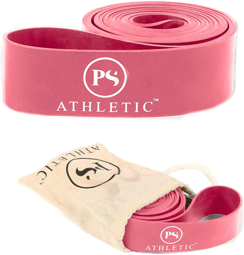 Ballet Stretch Band for Dance, Gymnastics, Cheerleading, Pilates. Improves Elastic Flexibility and Enhances Daily Stretching - Designed by PS Athletic Pink