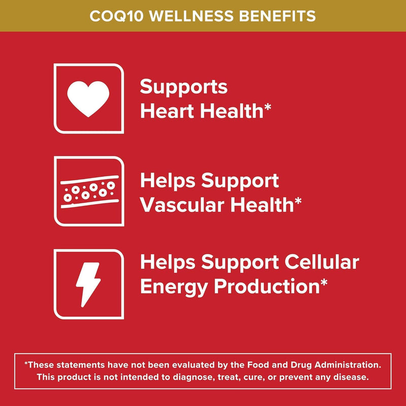 Qunol CoQ10 200mg Soft Chews, Extra Strength, Ultra High Absorption, 90ct | #1 Cardiologist Recommended Supplement for Heart Health, Coenzyme Q10 Supplement to support Vascular Health & Cellular Energy 90 Count (Pack of 1)