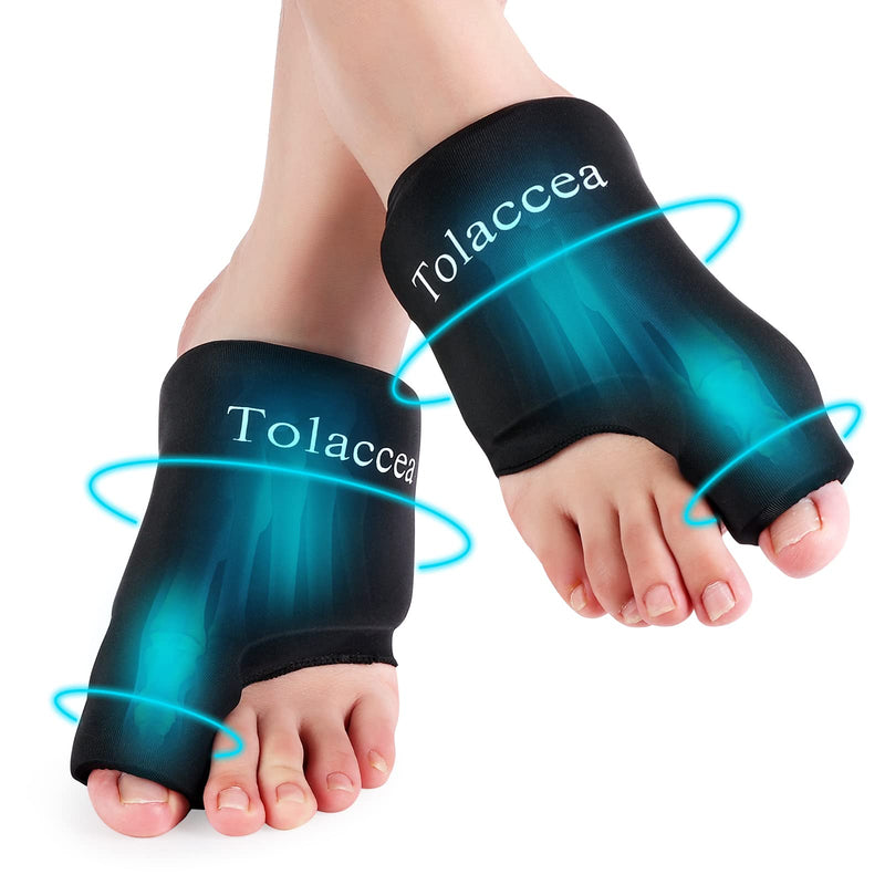 Foot Ice Packs Big Toe for Pain Relief, Flexible Cold Pack for Bunion Relief, Reusable Gel Ice Pack for Hot and Cold Therapies, Ice Pack for Swelling, Sprained, Bruises, Post-Surgery Recovery - BeesActive Australia