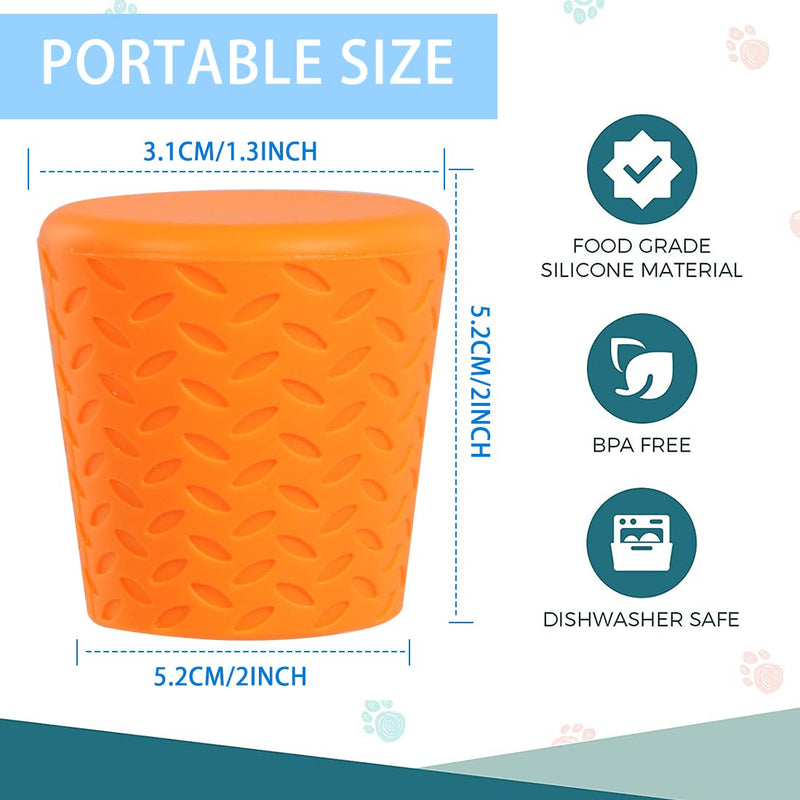 Dog Travel Shower Attachment Portable Dog Shower Dog Paw Cleaner Silicone Sprinkler for On the Go Camping Travel Hiking - BeesActive Australia
