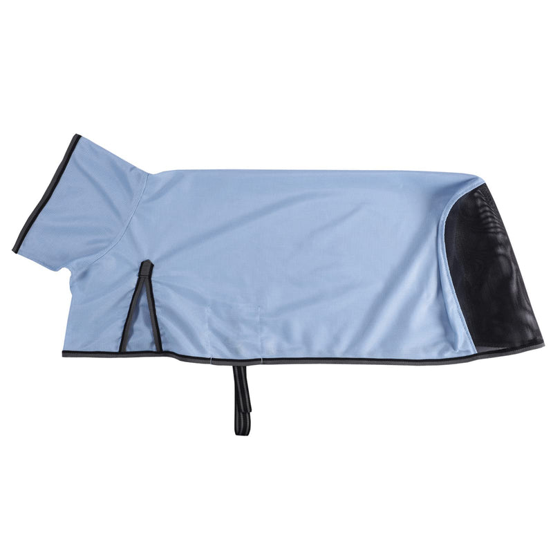 Livestock Cool Sheep Blankets for Show Lambs - Breathable Summer Lamb Blanket with Mesh Butt Blue Medium - BeesActive Australia