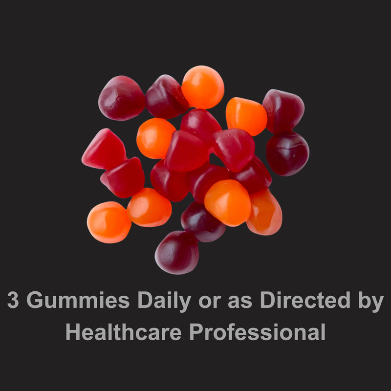 Halal Omega 3 Gummies with DHA, Plant Based, 60 Count | Vegetarian, Fish Oil alternative, Sourced with essential fatty acids & Vitamin C to support brain, eyes & heart health.