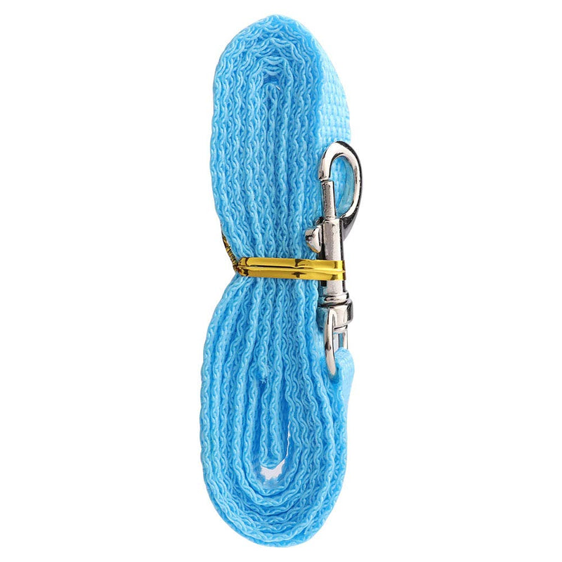 Pet Rabbit Traction Rope, Pet Small Animal Bunny Hamsters Harness Chest Strap Red Grid Blue Stripes 2 Pieces(M) Medium - BeesActive Australia