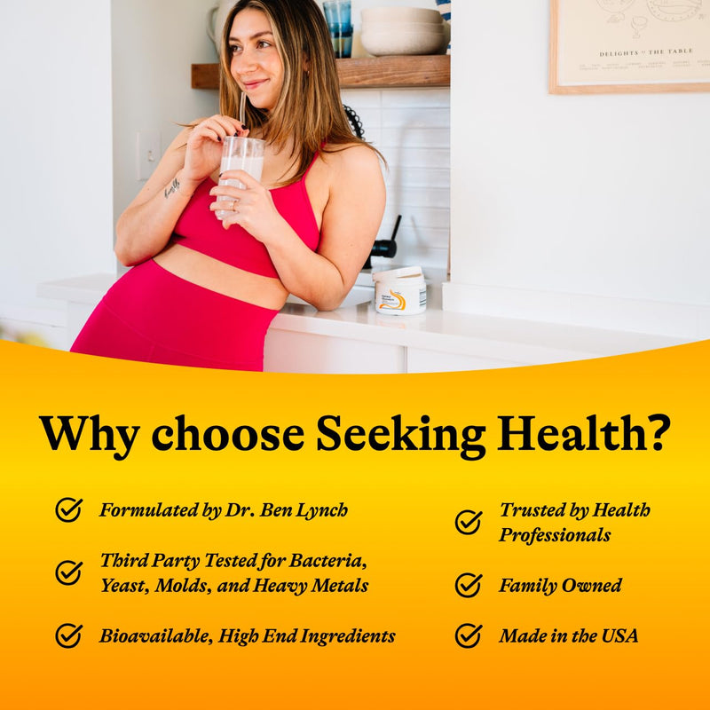 Seeking Health Optimal Electrolyte Powder, Orange Flavor, Healthy Energy and Endurance Support, Promotes Hydration and Healthy Muscles, Vegan and Vegetarian (30 Servings)*