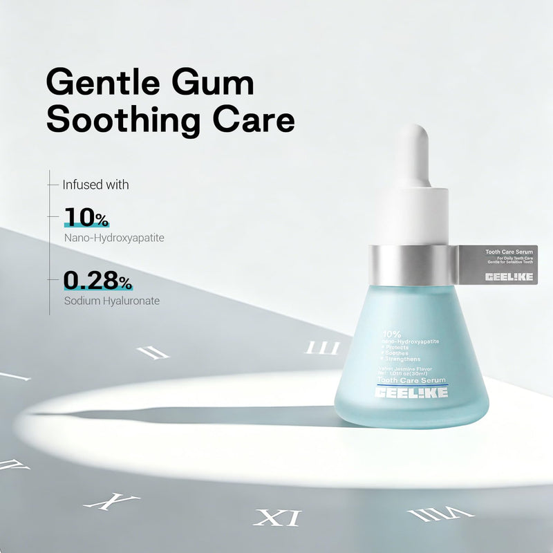 Hydroxyapatite Tooth Care Serum, Enamel Strengthening Serum, Remineralize & Protect Tooth Enamel, Deep Daily Oral Care