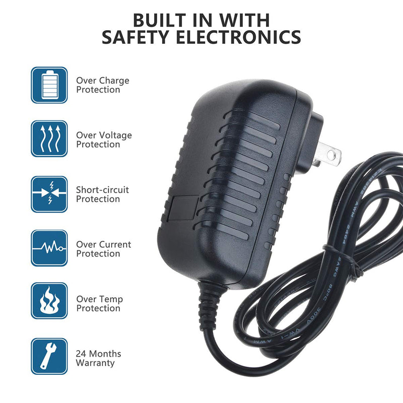 AC/DC Adapter for Snap On Scanner Solus Edge EESC320 EESC-320, ETHOS Plus Scan Tool EESC319W EESC319 Diagnostic & Analysis System Power Supply Cord Wall Home Battery Charger PSU