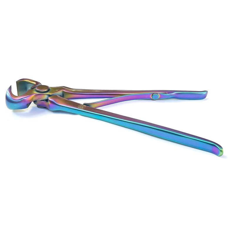 Farrier Hoof Nippers Rainbow Loaded Spring Horseshoe Trimmer Farrier Tools Pony Hoof Nippers Small Ferrier Tool Horse Nippera Herramientas Para Caballos 10 Inches - BeesActive Australia