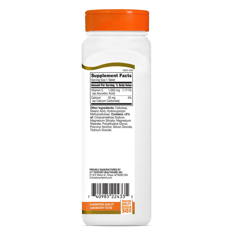 21st Century C 1000 mg Tablets 110 Count (Pack of 2) 110 Count (Pack of 2)