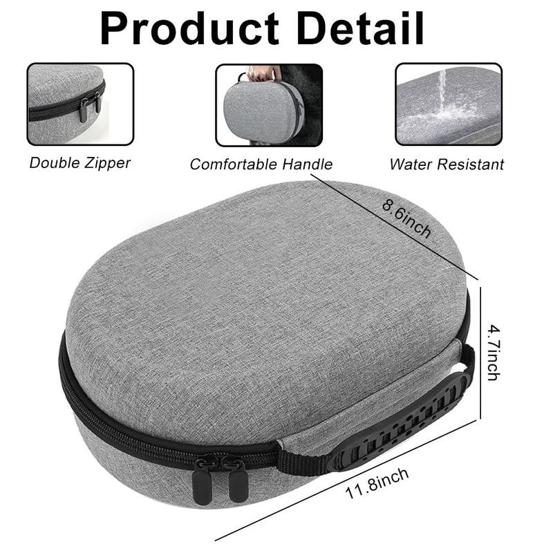 Hard Carrying Case For Apple Vision Pro - Apple Vision Pro Case Compatible With Battery & Charger Accessories - Anti-Fall Waterproof And Travel Hard Protective Cover Portable Storage Bag - BeesActive Australia