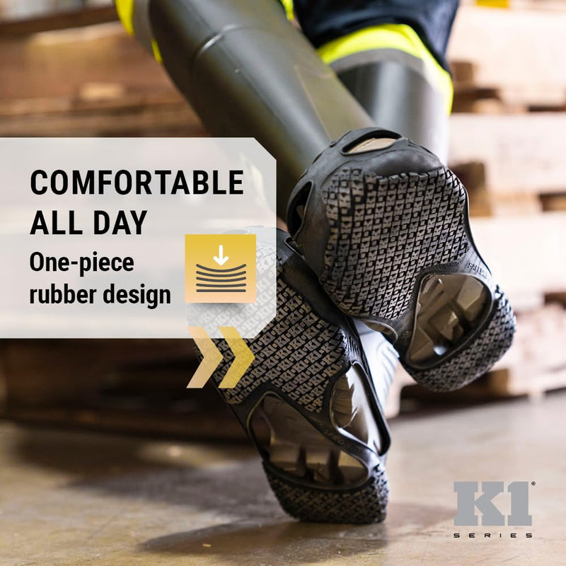 K1 Series SG1 Non-Slip Grip on Oil & Grease for Work/Safety Shoes - Traction Aids for Men & Women in Food Service, Warehouse X-Large