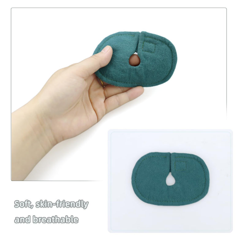 3 Pack Trach Pads Reusable Trach Tube Covers Tracheostomy Dressing Pads Tracheostomy Tube Holder Pad Trach Tube Supplies - BeesActive Australia