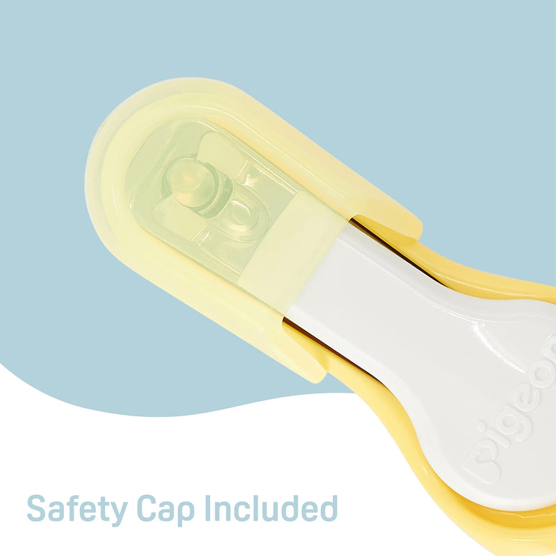 Pigeon Baby Health Care Set(Set of 4), 2 Nail Scissors with Rounded Tip(0+ Months, 3+ Months) & 1 Nail Clipper(9+ Months) & 1 Baby Nasal Aspirator(1 Pack） - BeesActive Australia