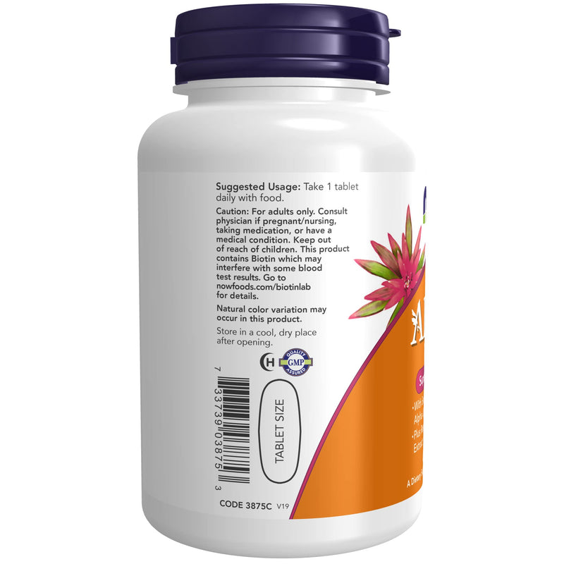 NOW Supplements, ADAM™ Men's Multivitamin with Saw Palmetto, Lycopene, Alpha Lipoic Acid and CoQ10, Plus Natural Resveratrol & Grape Seed Extract, 60 Tablets (Pack of 2) 60 Count (Pack of 2)