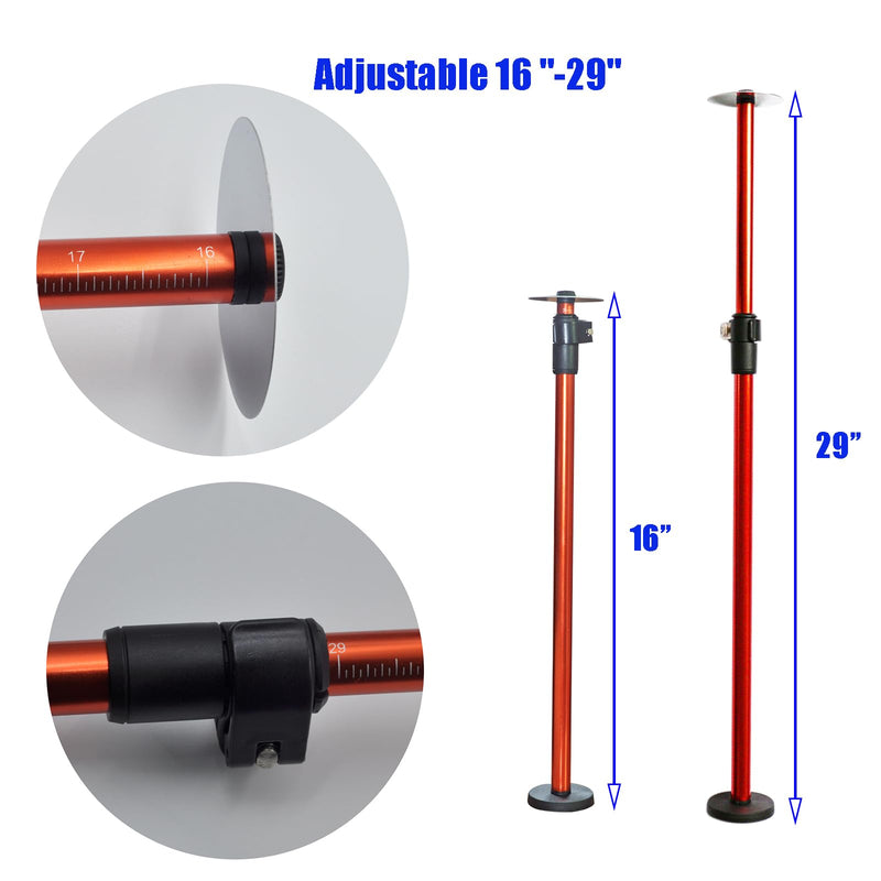 DONFON Firewood Measuring Tool, Adjustable Strong Magnetic Cutting Tool