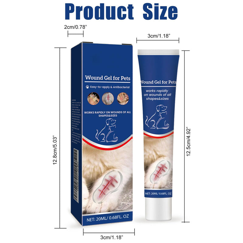 Pet Liquid Bandage,Pet Wound Care Gel,Dog Cat Gel Bandage Plasters,Pet Waterproof Protective Wound Healing Gel,Liquid-Bandage for Pet Wound Care Gel,Dog Cat Wound Healing Gel,1pc
