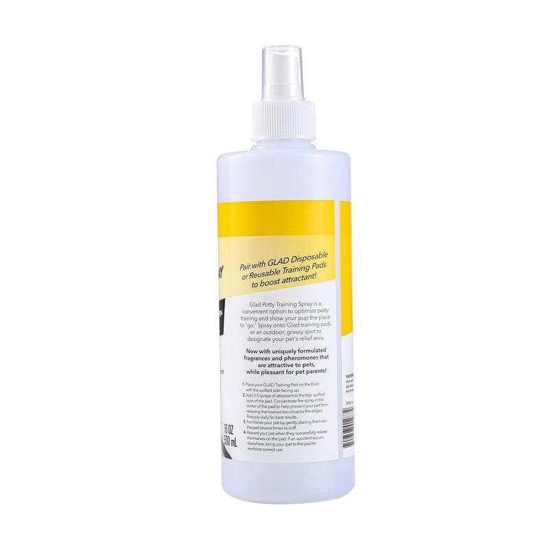 Glad for Pets Attractant Spray for Potty Training Dogs & Puppies, Peanut Butter Scent, 16oz - Effective Dog Potty Training Spray, Indoor or Outdoor Dog Potty Training Aid, 16oz Bottle 16 Fl Oz (Pack of 1) - BeesActive Australia