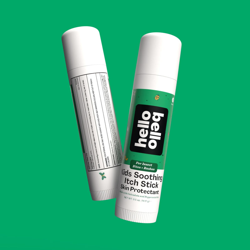 Hello Bello Kids Soothing Itch Stick, 0.5 oz, Skin Protectant with Calendula and Peppermint Oils, for Insect Bites and Rashes - BeesActive Australia